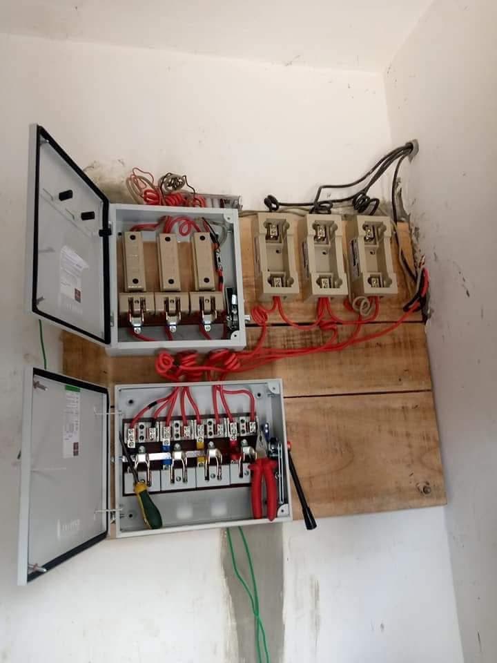 Change-over and Gear-switch installation